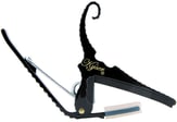 Kyser Guitar Capo Black Spring clamp style for quick changes